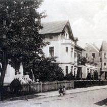 Seestraße - ul. Jeziorna, widok w stronę Königsvorstadt (późniejszą Mackensenstraße) - ul. Kościuszki